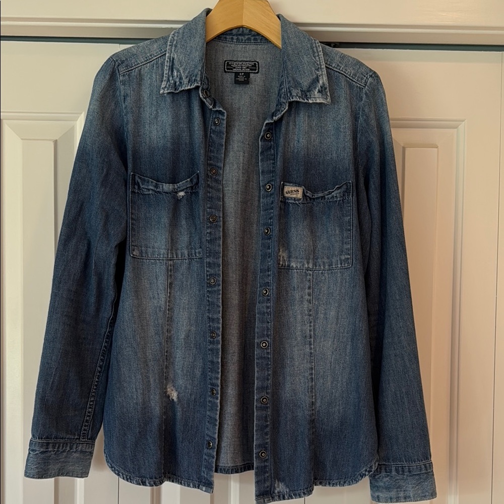 Guess Classic Blue Jean Jacket
